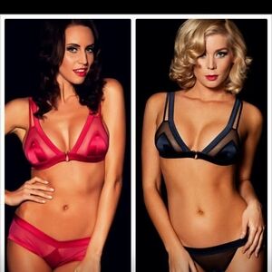 Vintage Honey Birdette Route 66 bralette S